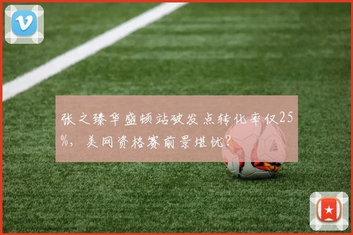 张之臻华盛顿站破发点转化率仅25%，美网资格赛前景堪忧？